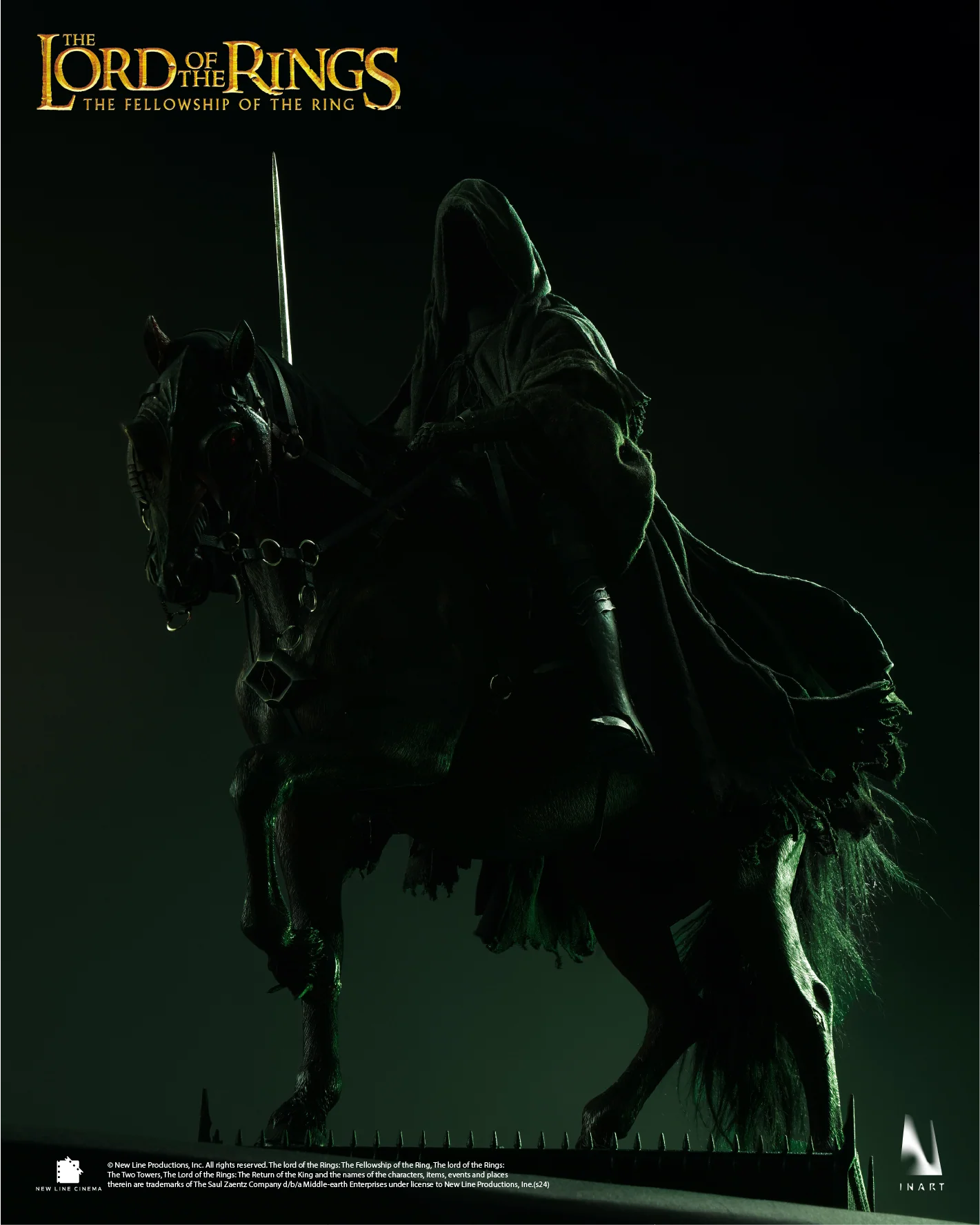 INART The Lord of the Rings: The Fellowship of the Ring Nazgûl 1/6 Collectible Figure Deluxe Version - Image 9