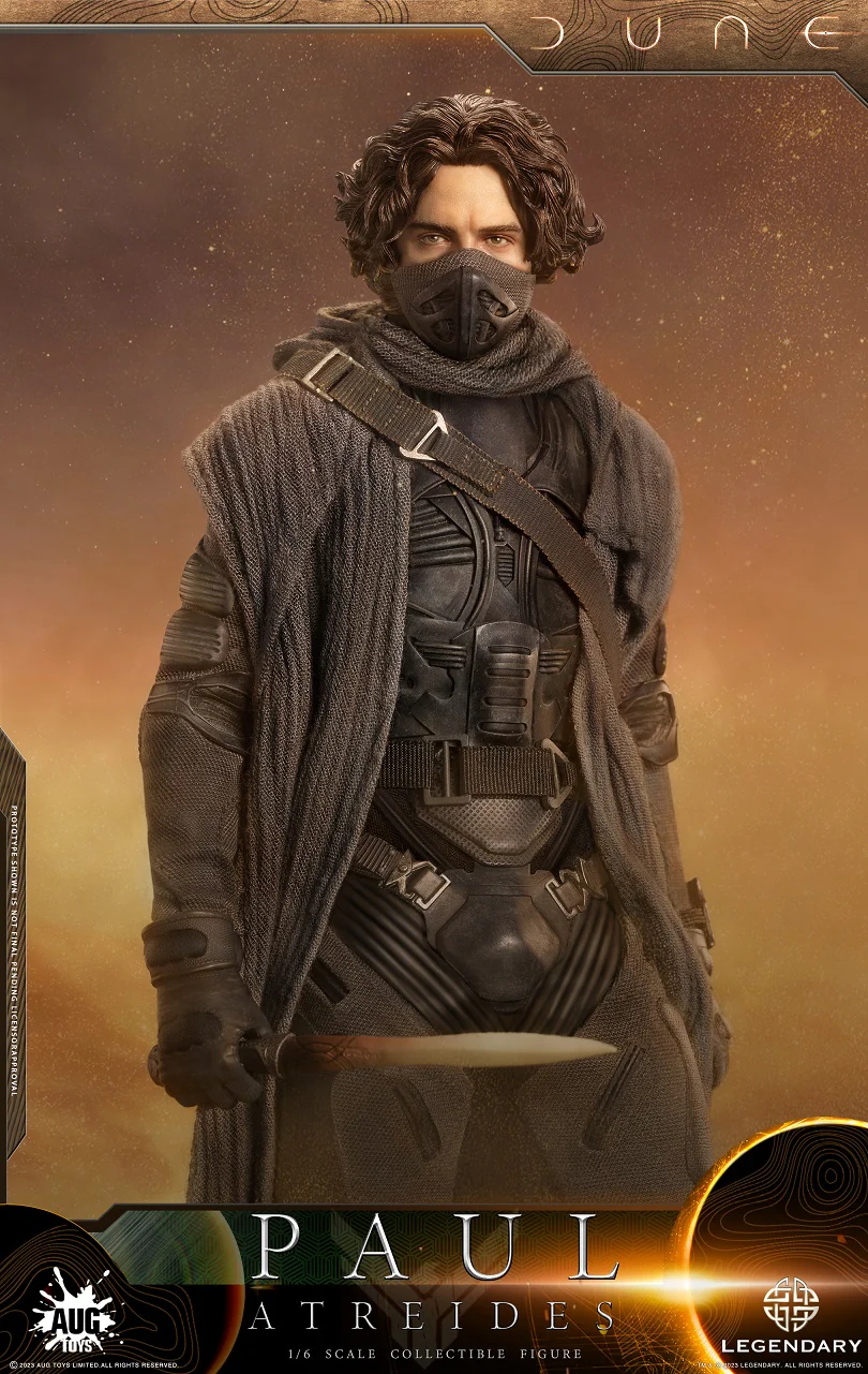 Aug Toys DL003 1/6 Dune - Paul Atreides (Distillation Suit) Collectible Figure - Image 3