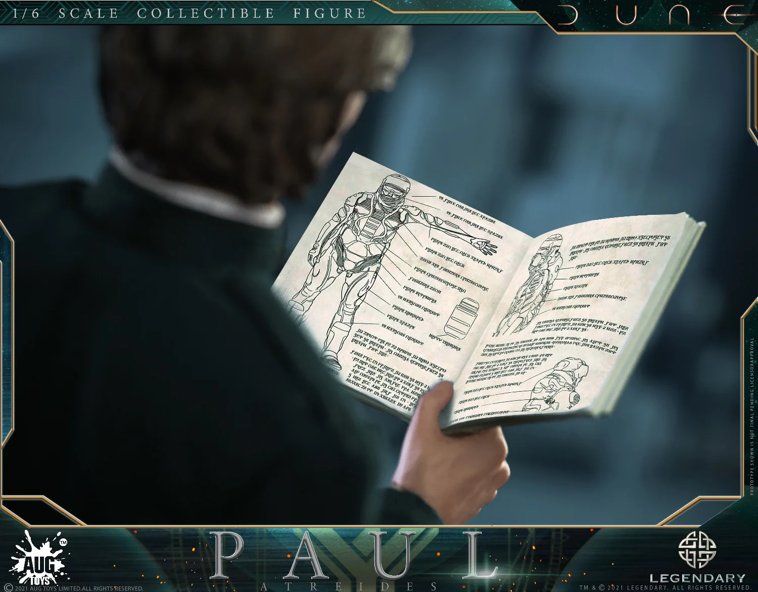 Preorder! Aug Toys DUNE Paul Atreides 1/6 Scale Collectibles Figure - Image 6