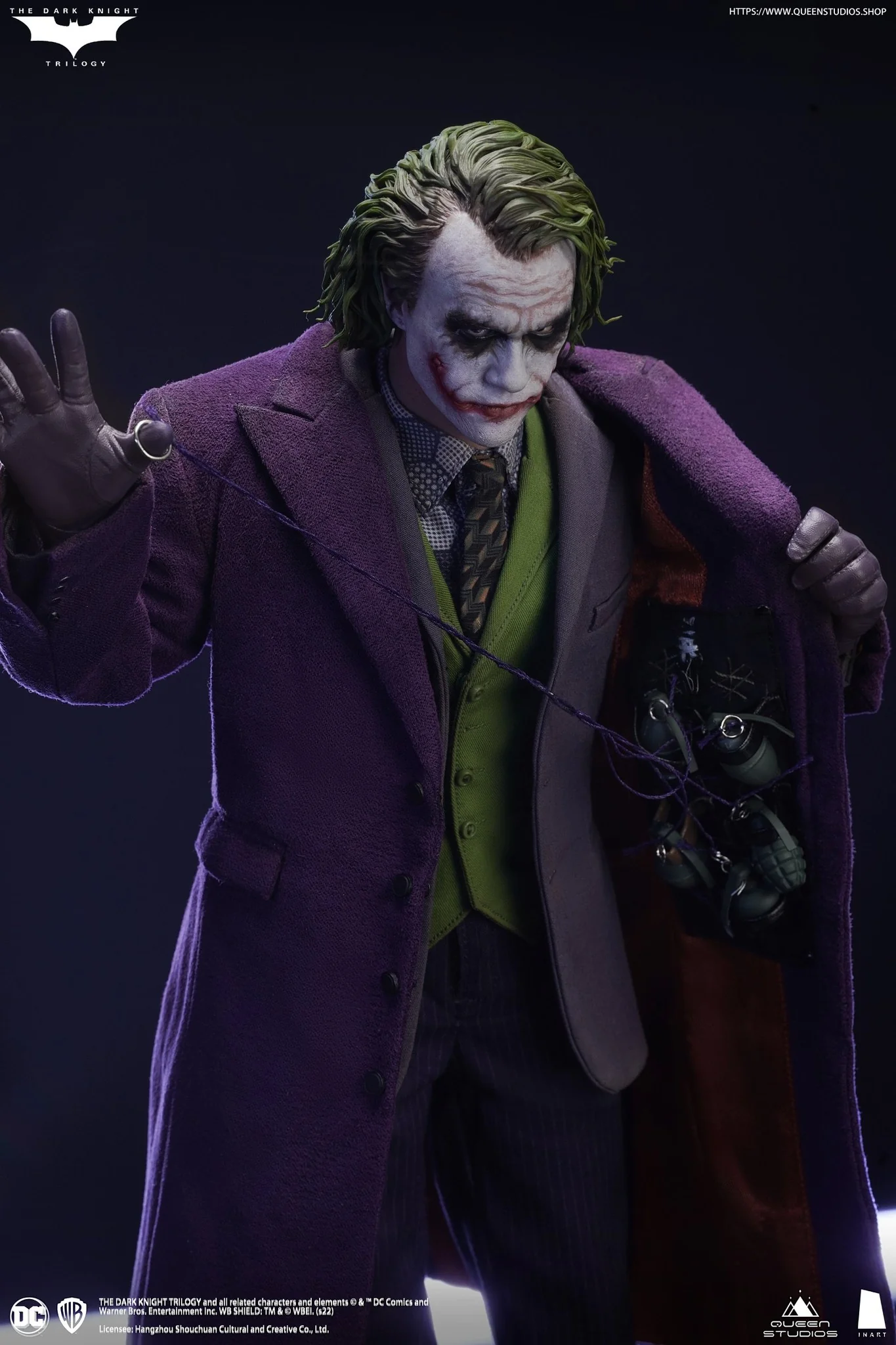 INART IA001P The Dark Knight Heath Ledger Joker (Premium Version) - Image 7