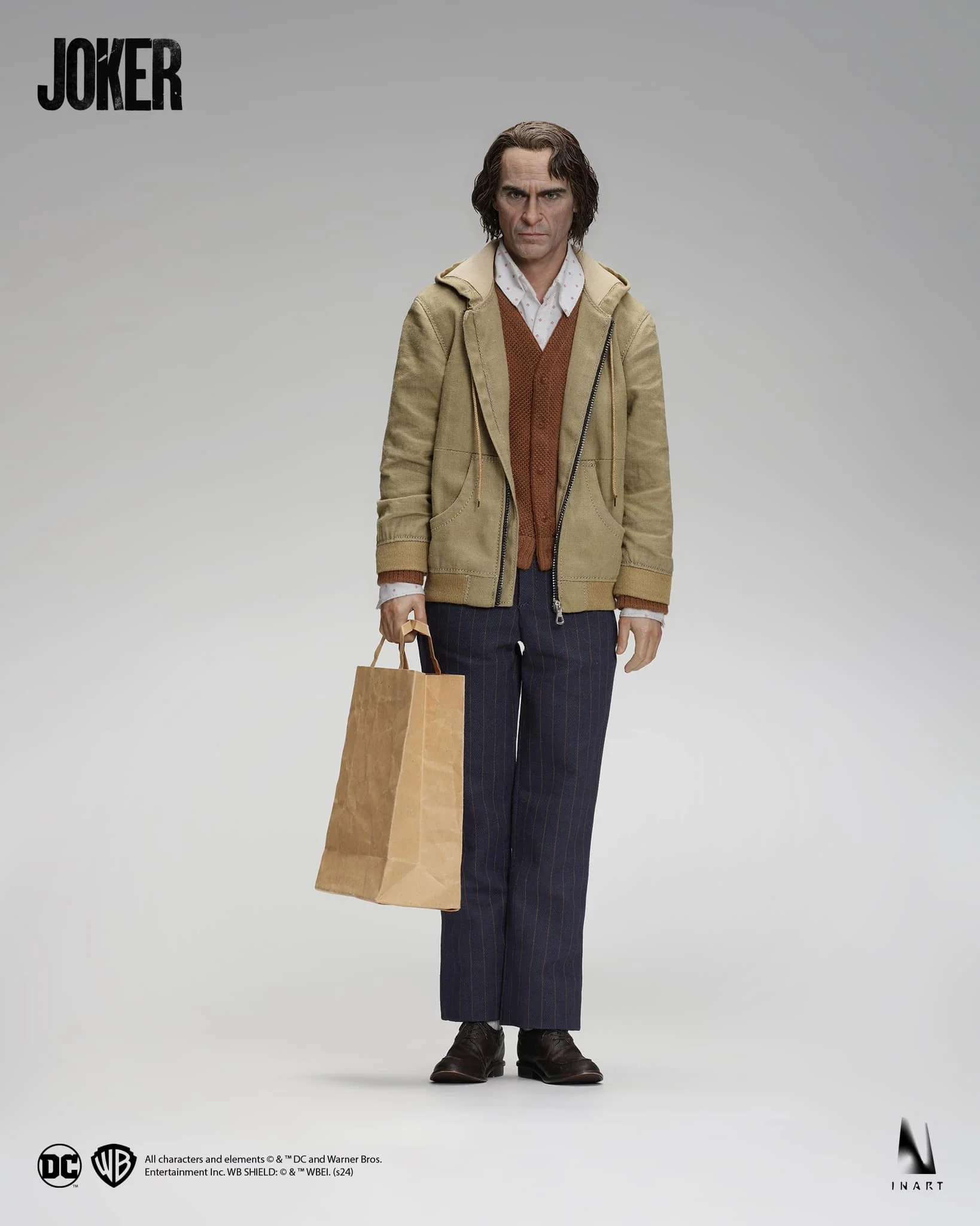 INART JOKER 2019 Joaquin Phoenix 1/6 Scale Collectible Figure Deluxe Version - Image 3
