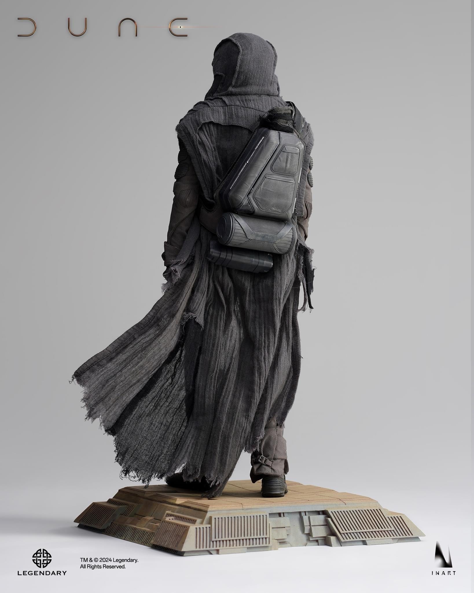 INART DUNE Paul Atreides Deluxe Edition 1/6 Collectible Figure (Rooted Hair) With Desert Mouse - Image 11